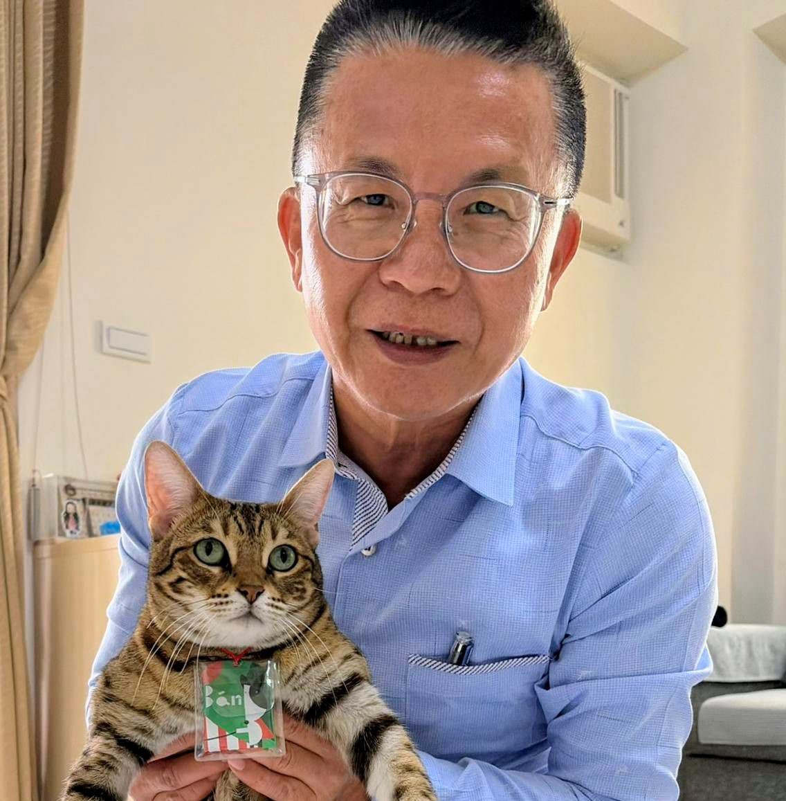 ▲高雄市政府農業局長姚志旺歡迎大家2月4日一起來鳳邑開漳聖王廟為心愛萌寵祈福。（記者 李堂安 翻攝）