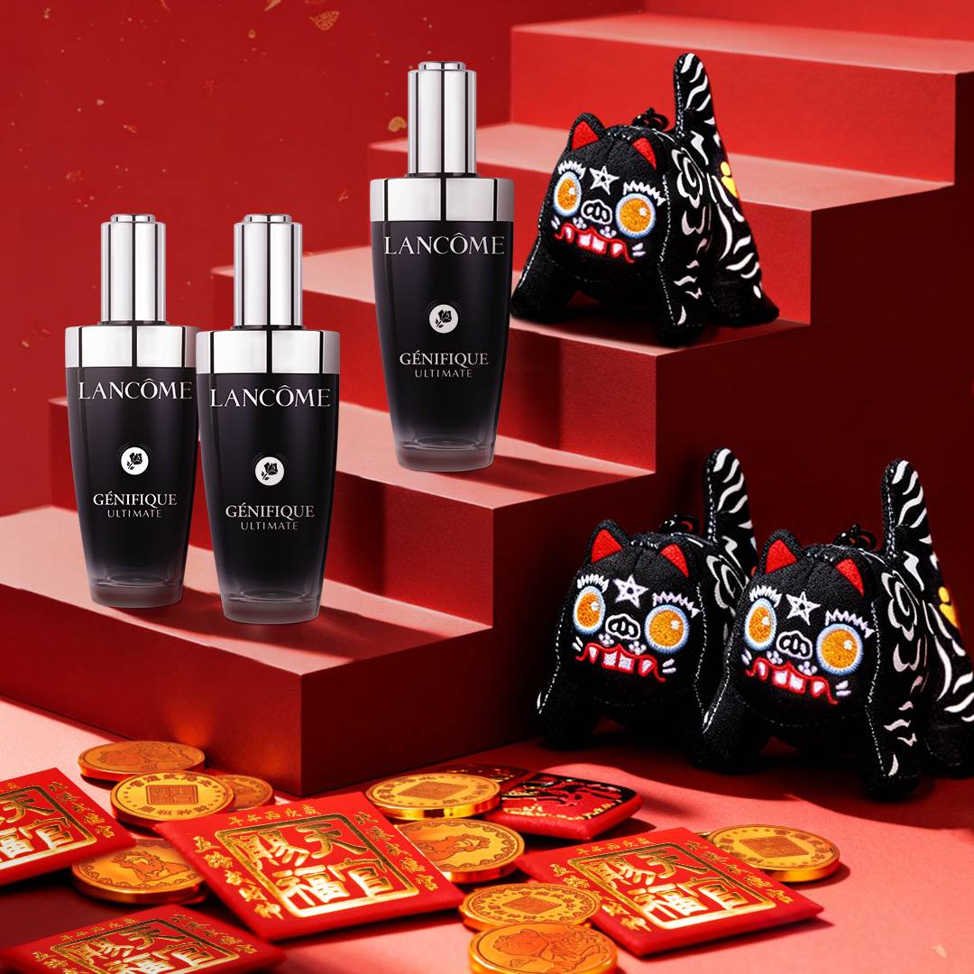 財運美肌雙豐收! 蘭蔻 x 北港武德宮+克蘭詩雙萃精華陪你開運新年