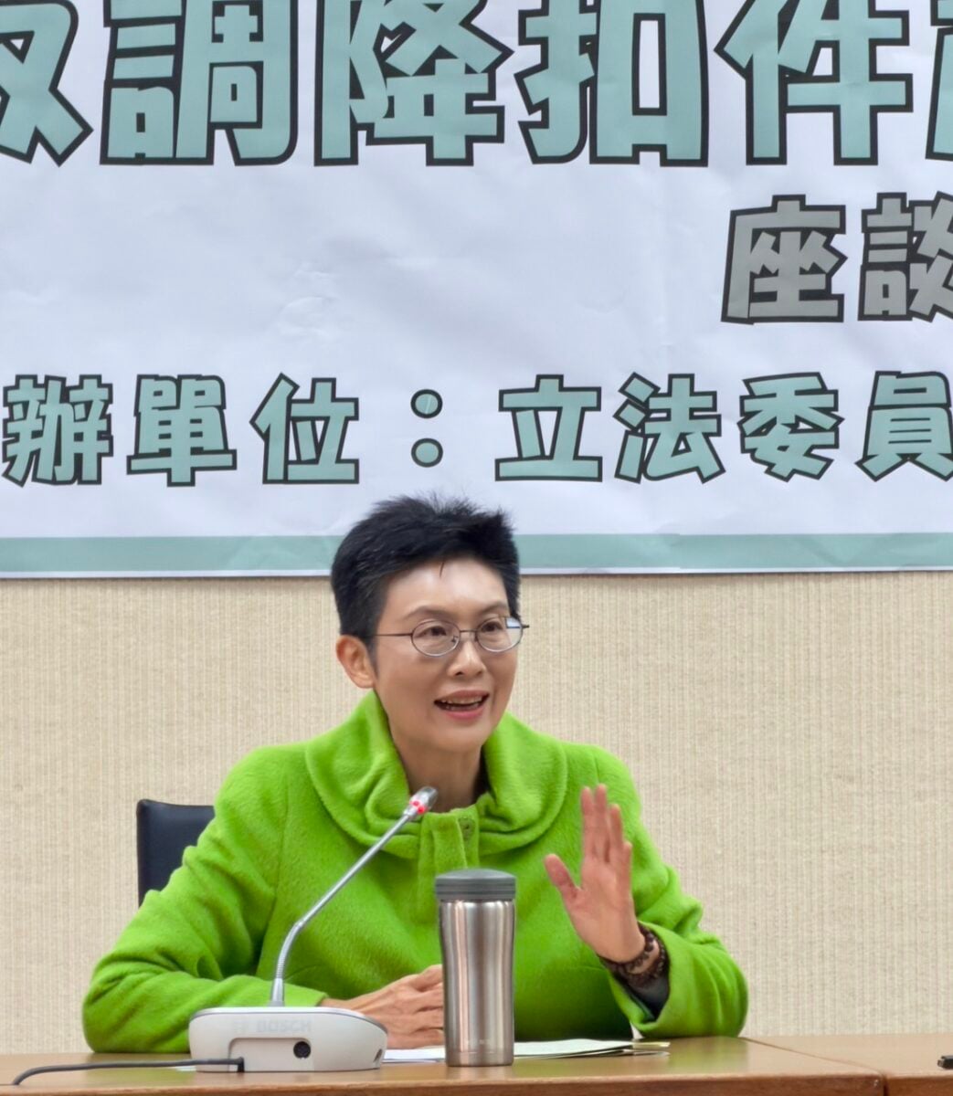 ▲林岱樺：扣件是高雄的命脈產業，不進談判核心，高雄先受傷。
