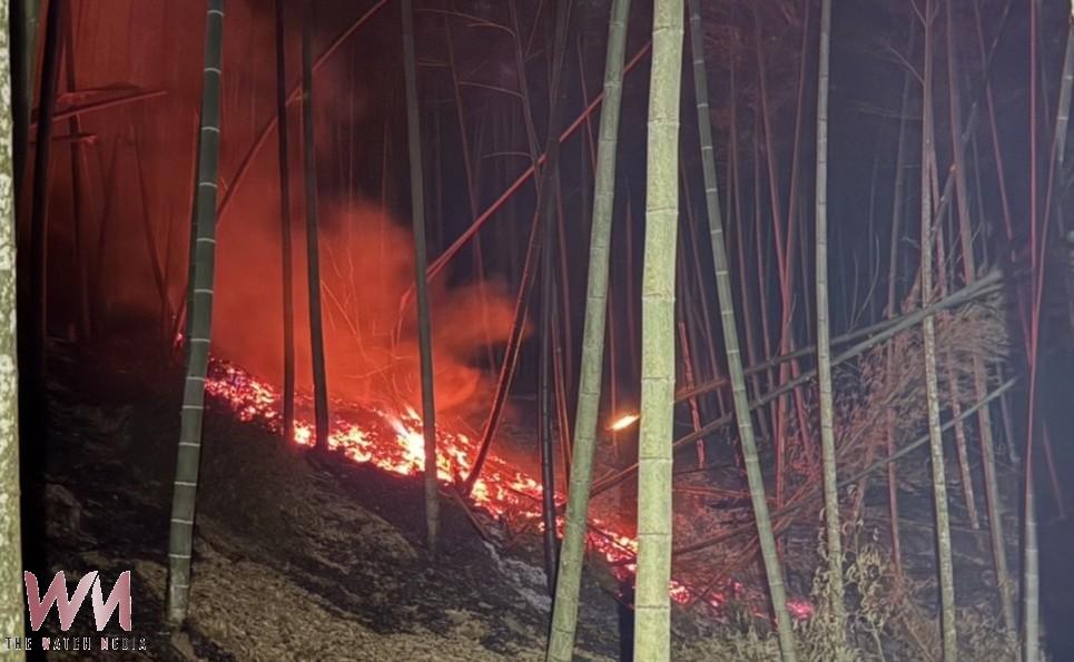 古坑草嶺石壁仙谷驚傳山林火警 消防出動6車14人前往搶救 - https://www.watchmedia01.com