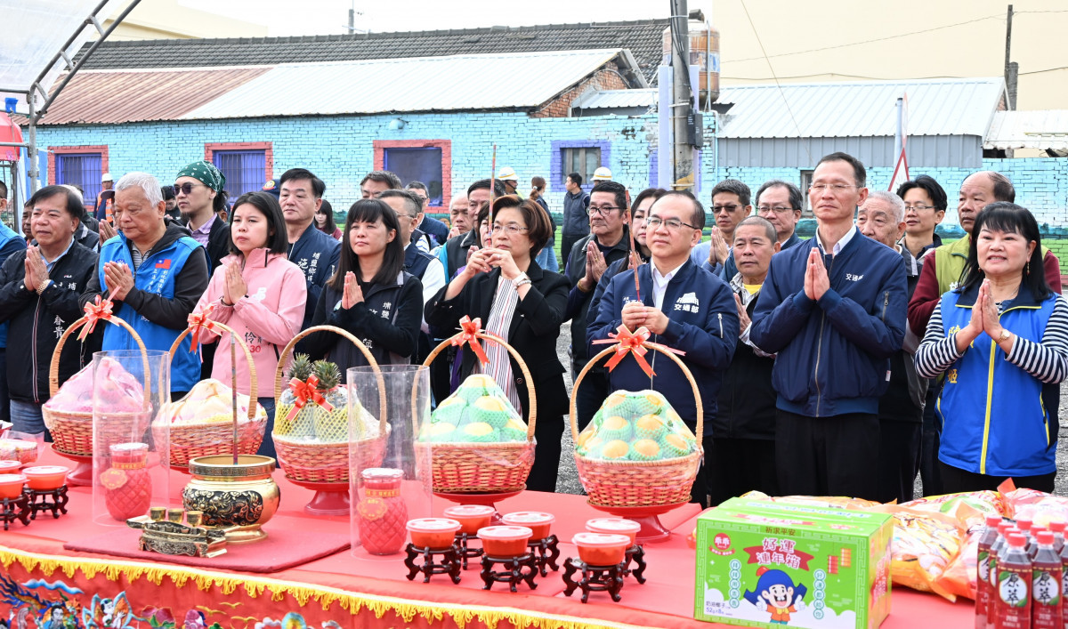 中央地方攜手合作新典範,投入5.7億元建交通新動脈,台76線新水交流道聯絡道正式開工。圖/彰化縣政府提供