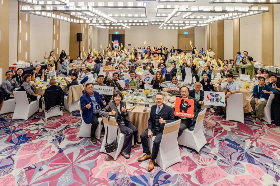 ▲高市農業局舉辦「東南亞旅遊業者交流推介會」,邀集來自菲律賓、印尼、馬來西亞及越南等旅遊業者與在地產官學代表交流,高雄特色農村小旅行成果於現場亮相。