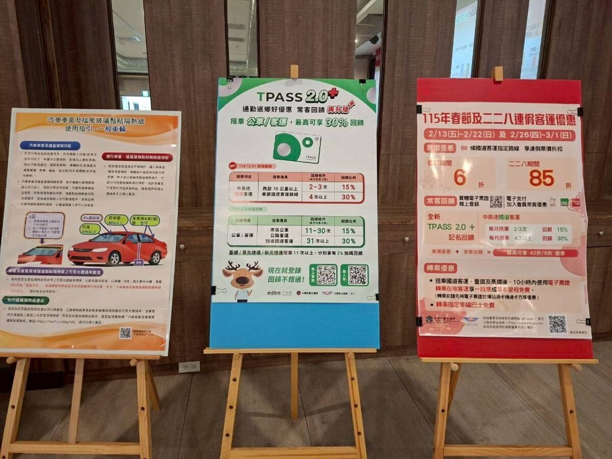 ▲春節、228連假,民眾搭乘國道客運路線可享原票價6折或85折優惠;另配合TPASS 2.0+優惠措施,會員累積搭乘次數再加碼最高30%折扣,等同最高可享42折或6折優惠。(圖:劉芳妃攝)