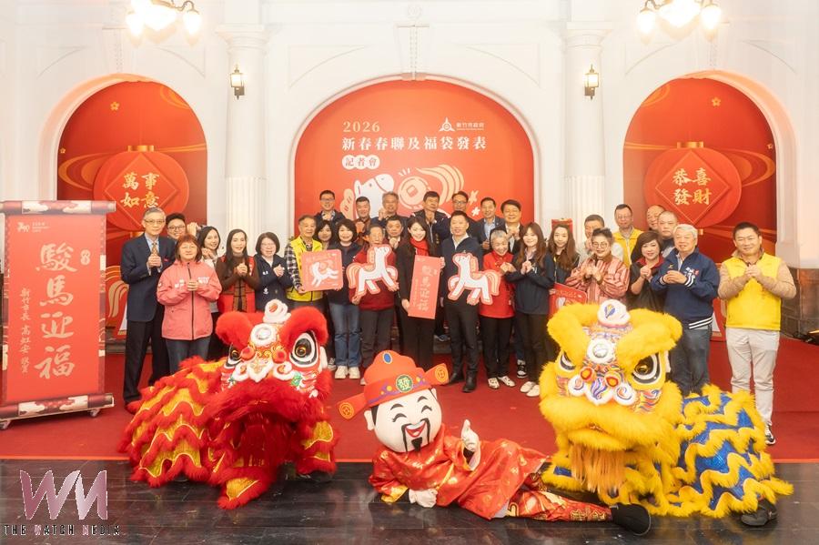 竹市「駿馬迎福」春聯、小紅包與紅包袋 下周一起5處供索取 - https://www.watchmedia01.com