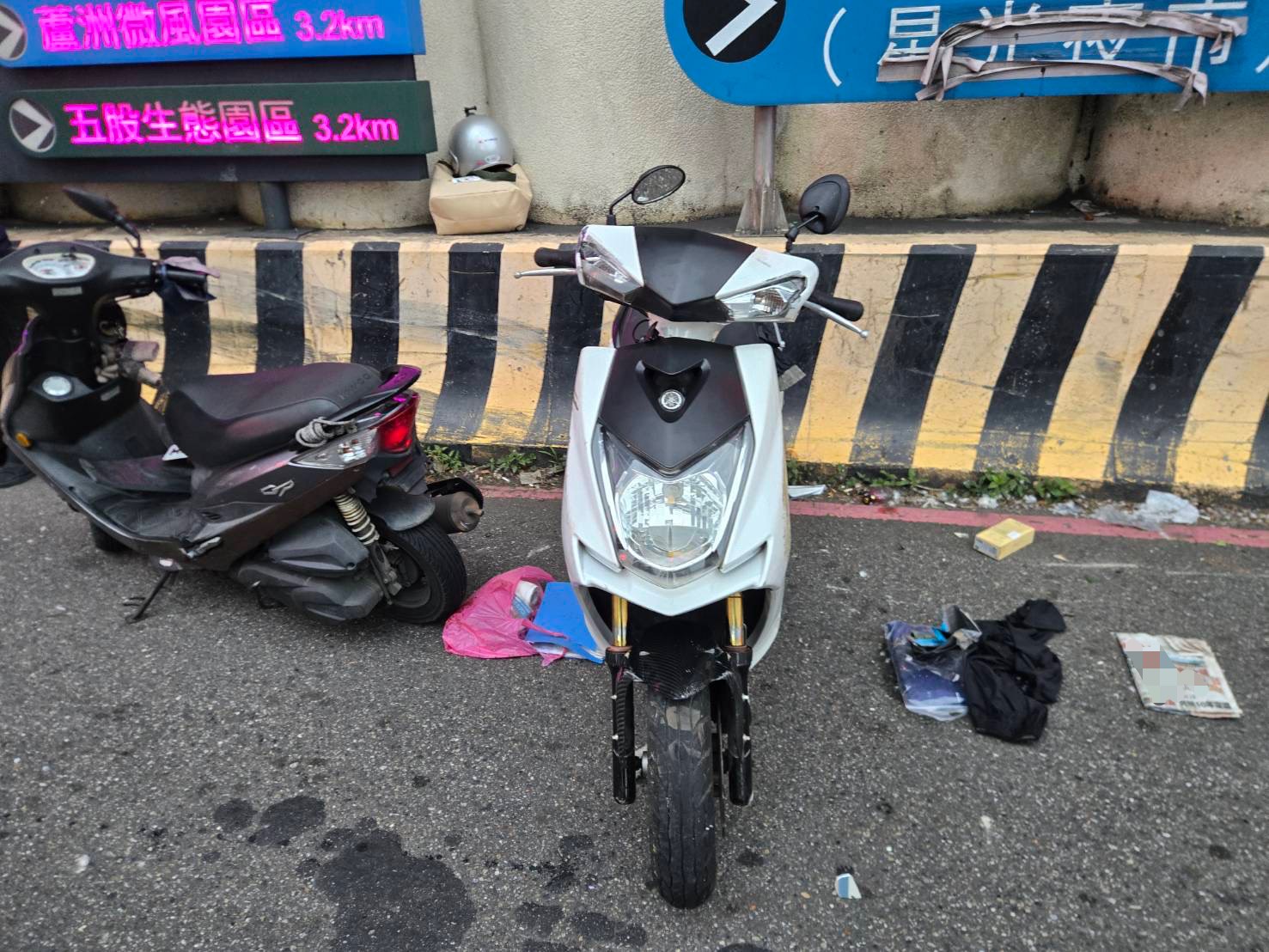 新北市三重區14號越堤道，今（31）日清晨6時許發生1起死亡車禍。
