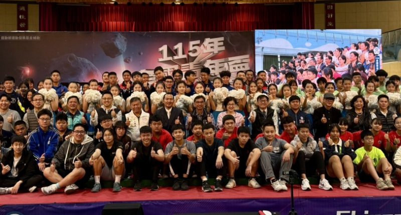 全國首創「鷹眼系統」台中全國青年盃亮相 郭婞淳現身備戰2026亞運 科技助攻成焦點