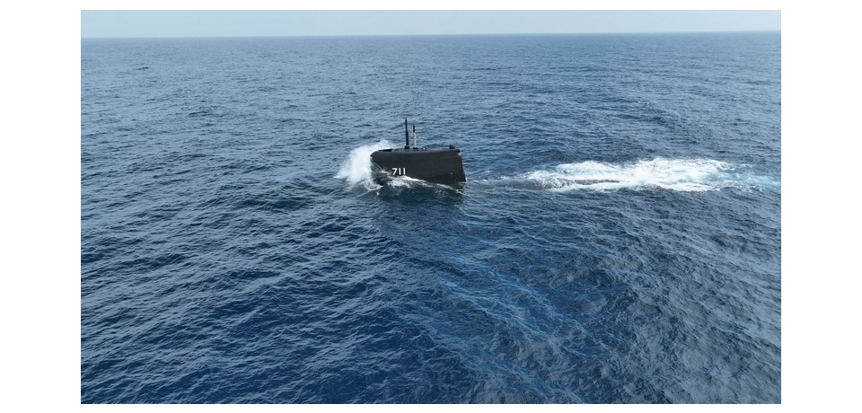 國造「海鯤軍艦」再次執行淺水潛航測試 順利完成預設目標