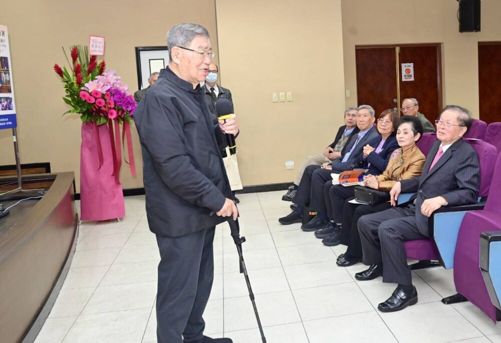 前總統府資政趙守博今辦學術新著發表　蕭萬長、施振榮到場致意祝賀 197