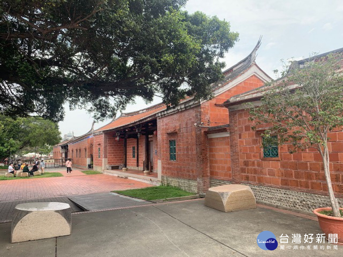 林家花園古厝。林重鎣