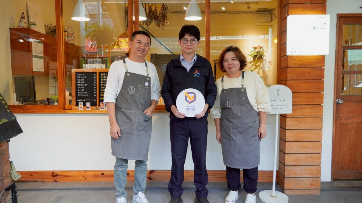 ▲從攤車經營起步的「拾念 手作甜品」,在高雄市青年局攤車創業輔導計畫的助力下,成功轉型邁向實體店面,圖為前金店面門市。