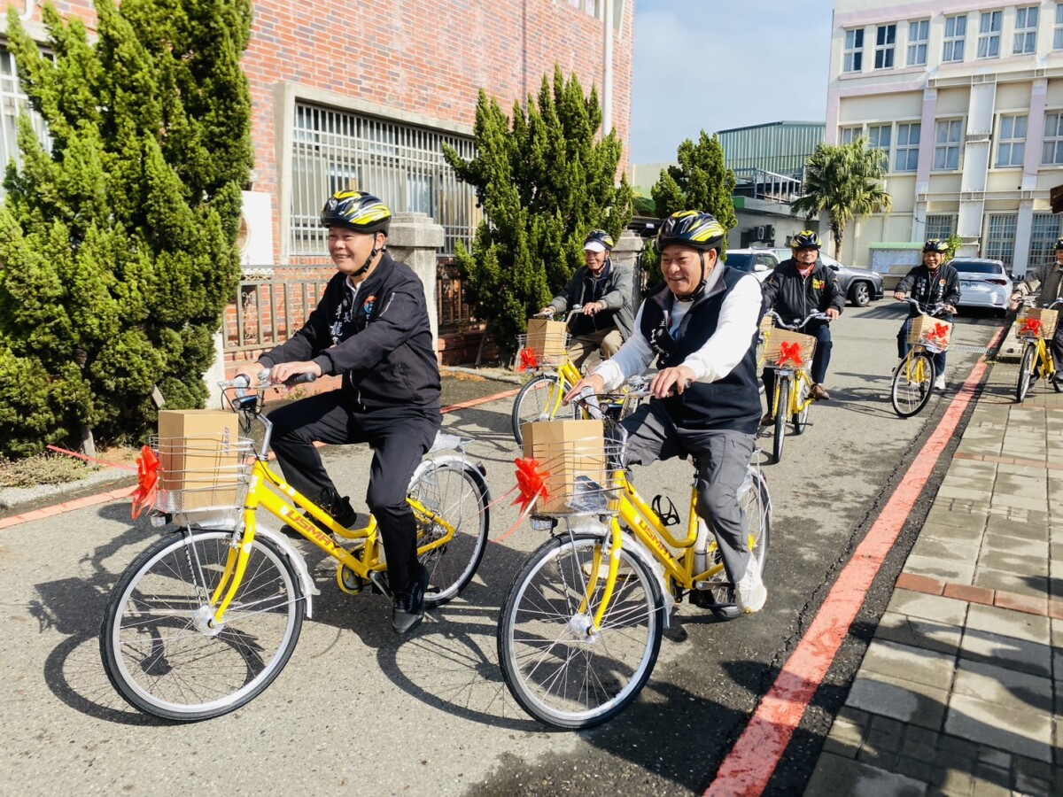 ▲本次共採購310輛腳踏車,分別提供21位村長及289位鄰長使用,車款設計兼顧安全性與實用性,符合口湖鄉道路與社區環境需求。(記者陳雅琪攝)