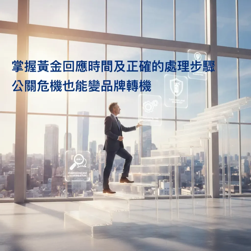 掌握黃金回應時間及正確的處理步驟,公關危機也能變品牌轉機。