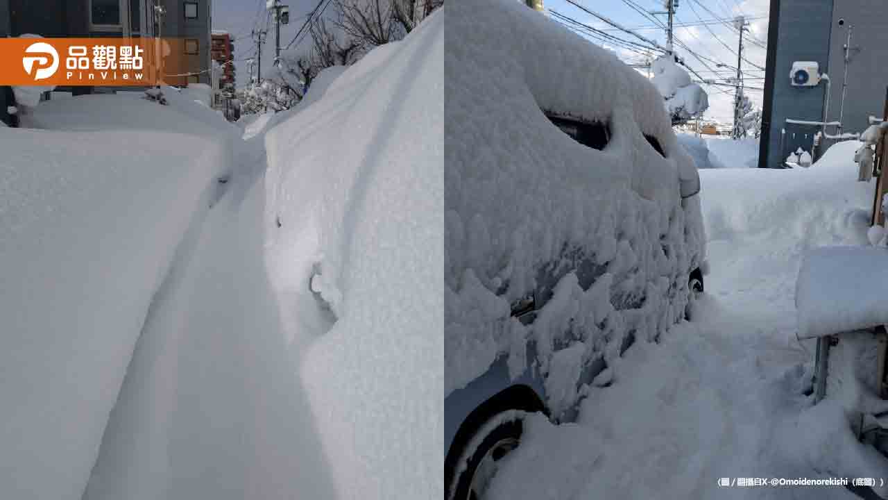日本世紀大暴雪奪18命!活埋老翁「青森積雪178cm」