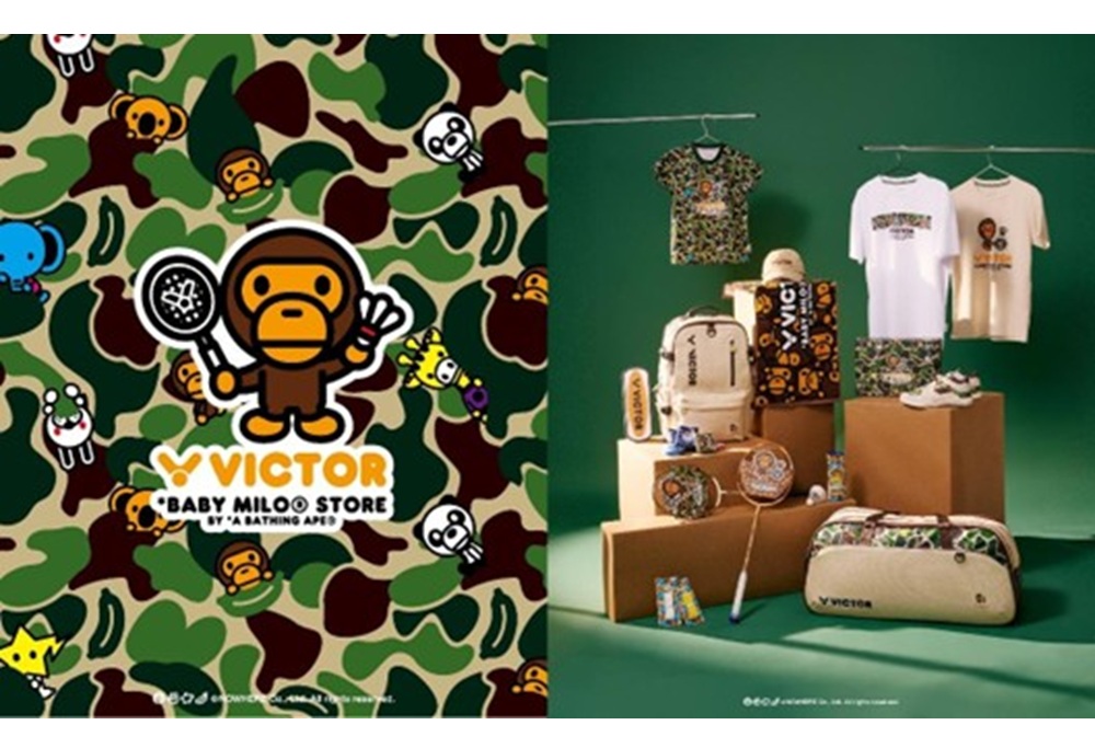 掀起全新風格話題 VICTOR攜手時尚品牌BABY MILO STORE®推出聯名商品 215 cnews204260202a17