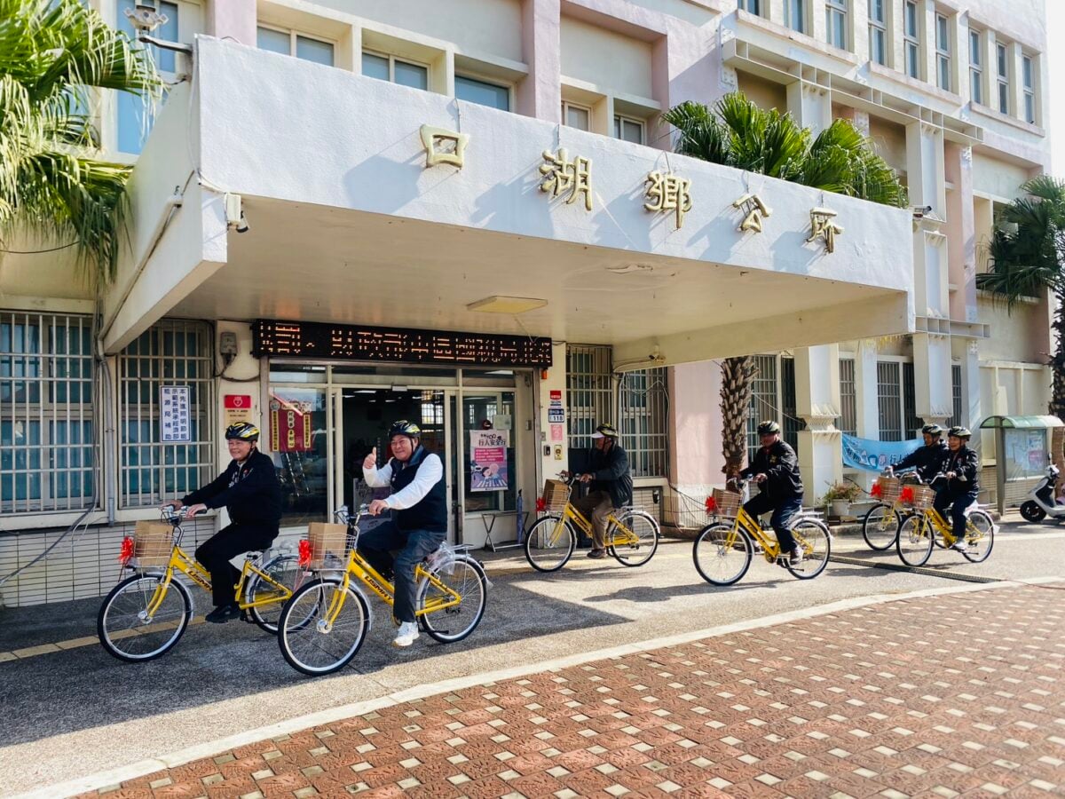 ▲腳踏車輛選用兼顧耐用與安全規格,適合鄉內道路條件,同時符合節能減碳政策方向,鼓勵使用低碳運具,落實環保與永續理念。(記者蘇峯毅攝)