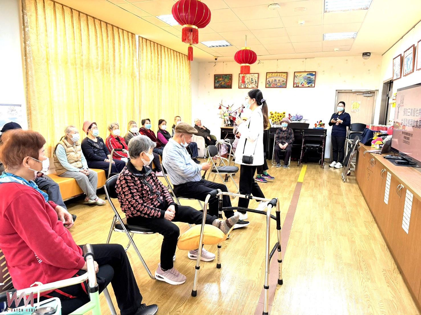榮光日照中心健康飲食講座 營養師教長者遠離三高 - https://www.watchmedia01.com