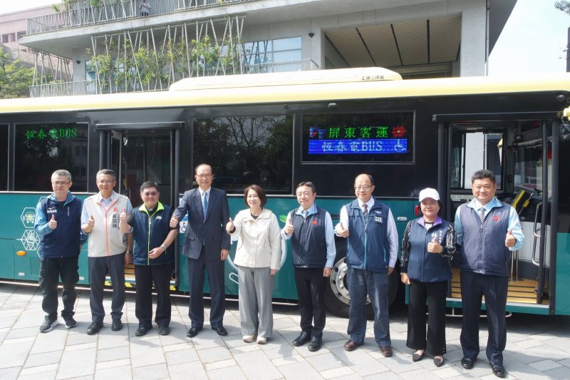 屏東綠色交通轉型!10 輛全電動公車 115年2月4日恆春上路