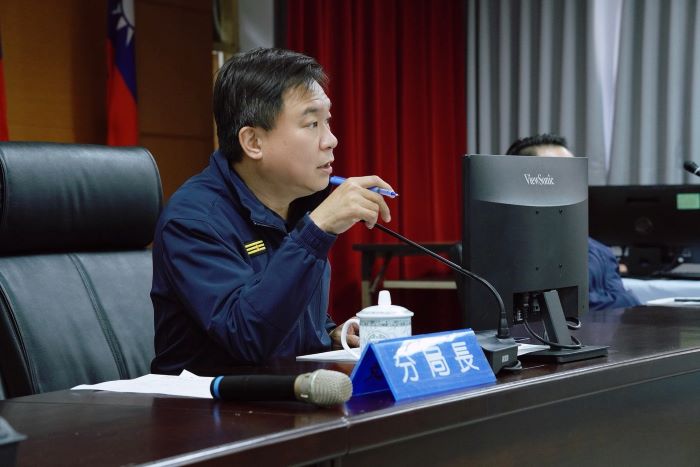 守護安心過好年 板橋警做好萬全準備總動員 35 《圖說》分局長彭政中表示,板橋警力已做好萬全準備,誓以「全員總動員」的決心,守護民眾平安,讓大家歡喜過好年。〈板橋分局提供〉