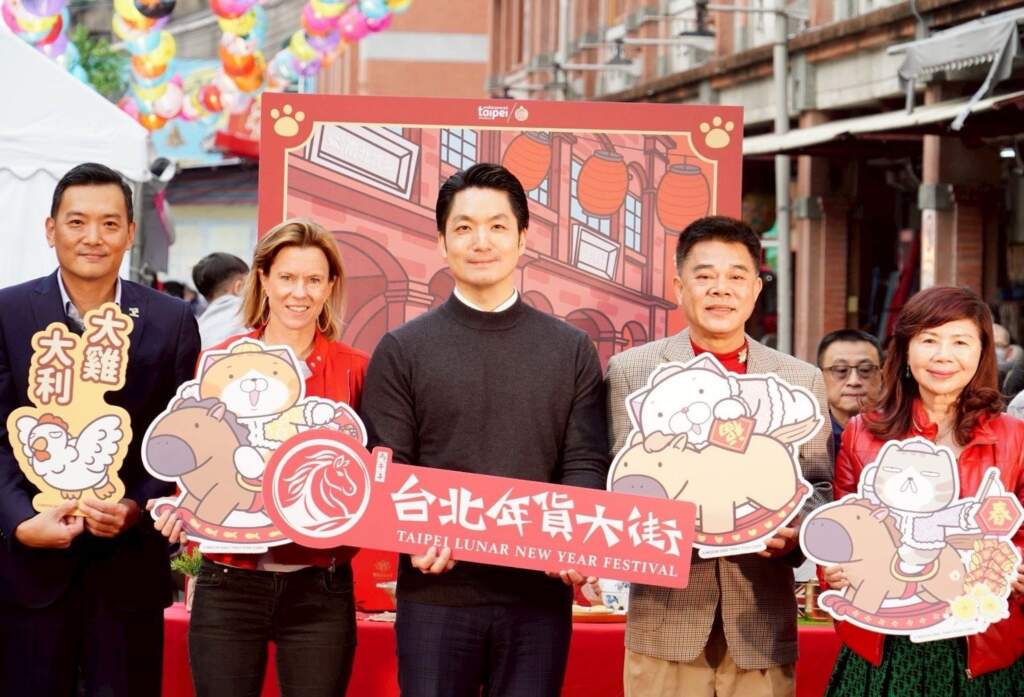 ▲2026臺北年貨大街-迪化走街活動。