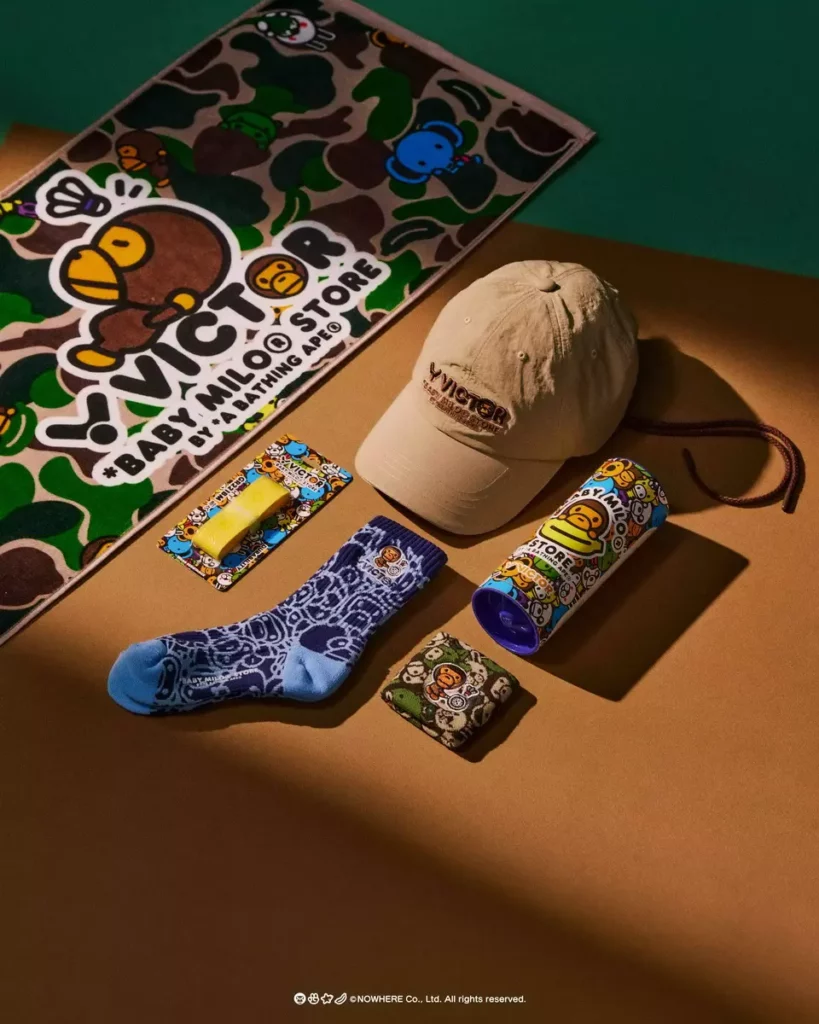 多款VICTOR X BABY MILO STORE® 聯名商品 全方位滿足球友場內外的穿搭與實用需求