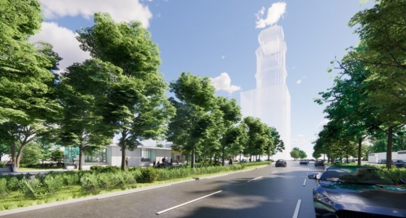 捷運黃線民族路段Y9車站工程採專業評估 兼顧通行安全與都市綠植正常更新