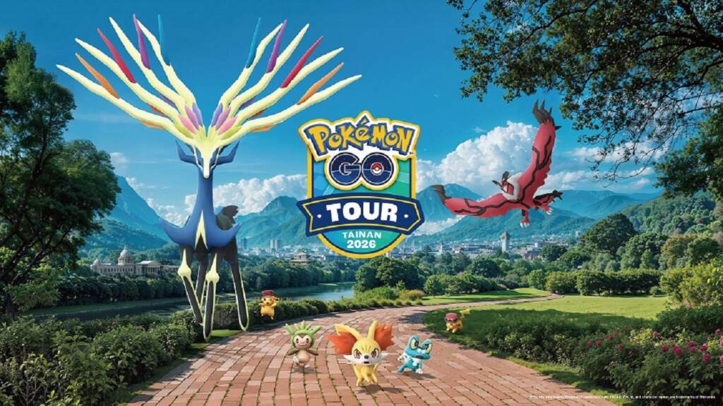 ▲2026_Pokémon_GO_Tour：卡洛斯-臺南-主視覺圖。