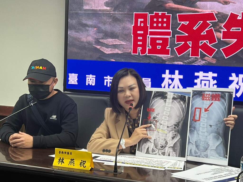 ▲南市議員林燕祝痛批市府互踢皮球,形同縱容霸凌與傷害孩子的幫兇,令人痛心。
