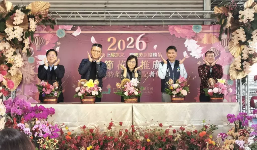 台北花市春節檔期開跑