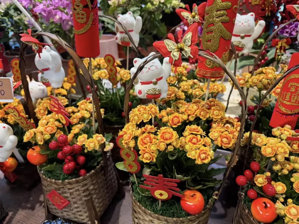 台北花市春節檔期開跑