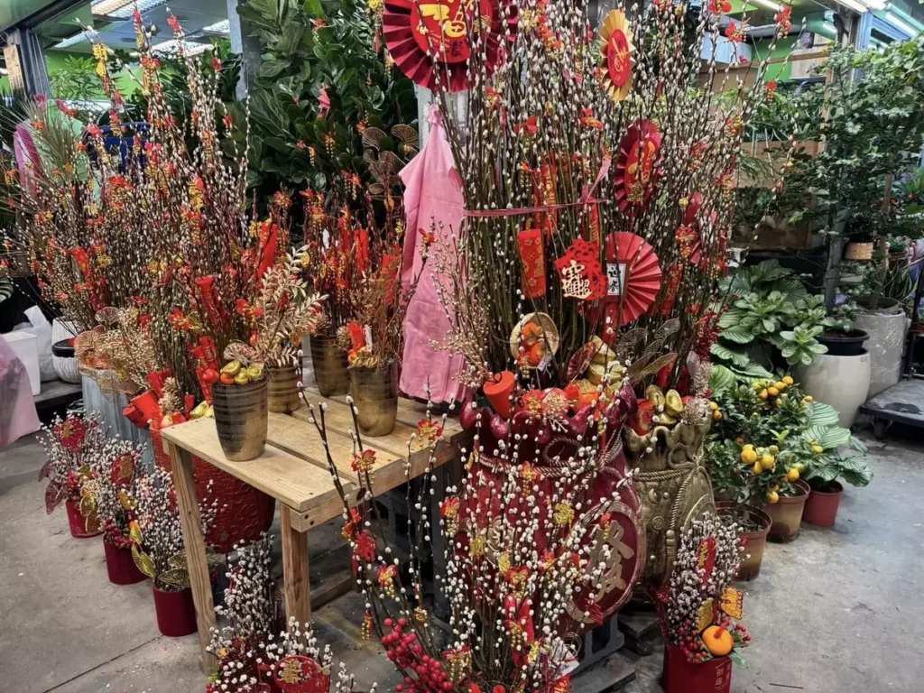 台北花市春節檔期開跑
