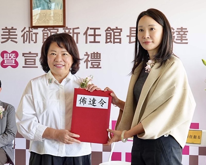 期盼打造具文化深度與療癒的公共空間 嘉市立美術館新任館長潘青林佈達就職