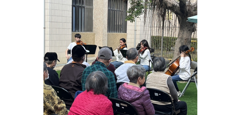 青春樂音迎新年　樂活旋律溫暖每個角落 草屯療養院辦理「樂音療心．溫暖同行」公益音樂演奏活動