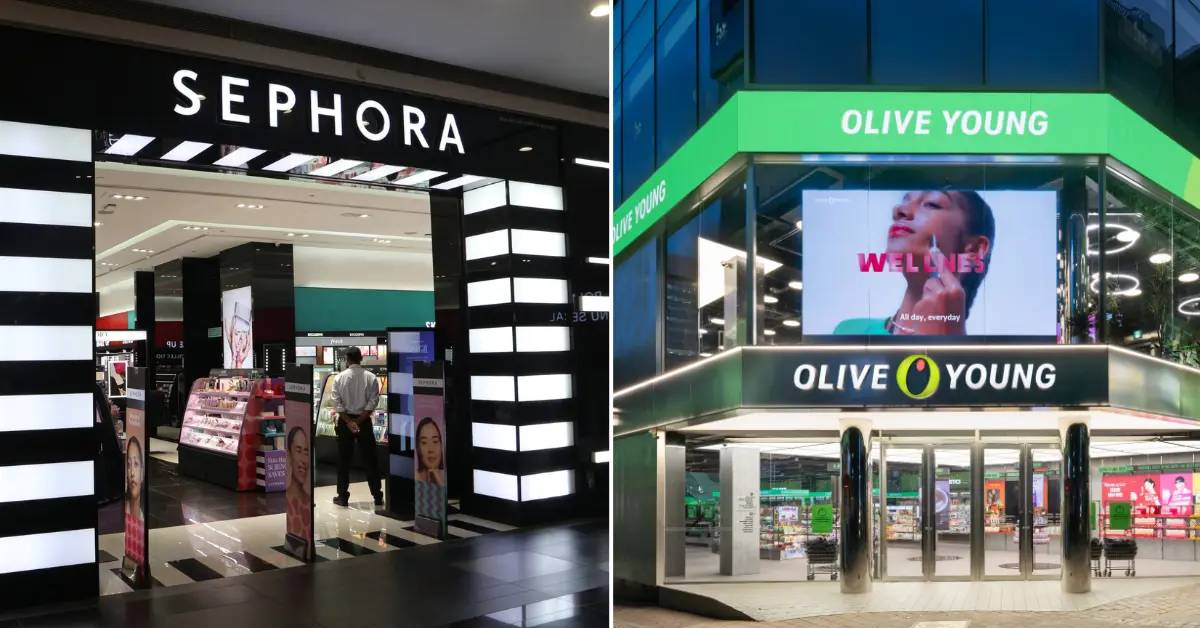 美國美妝零售店 SEPHORA 攜手南韓 OLIVE YOUNG 打造新型態商場,下一步將實施店面全球化?