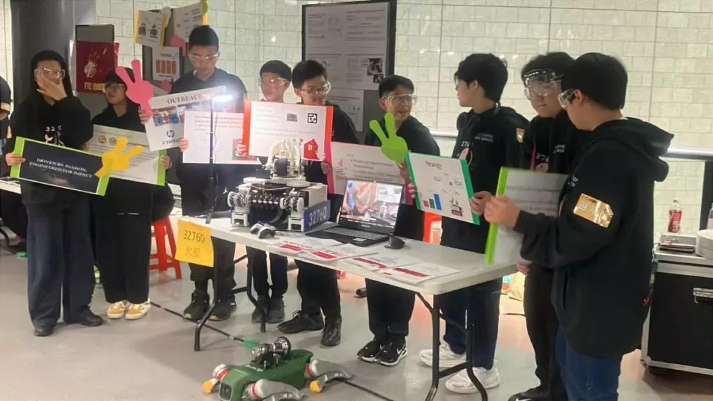 VIS國中部機器人研究社校隊在剛揭曉的FIRST機器人大賽台灣選拔賽中榮獲亞軍!
