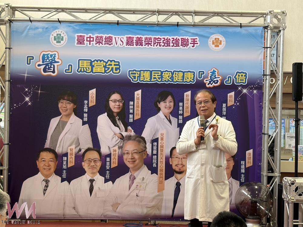 嘉義榮民分院外科部蔡孟洋主任。(圖/記者陳惲朋攝)
