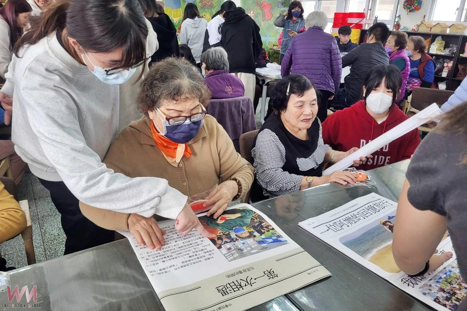 讀出平凡中的不凡　弘光科大老福系師生走進社區為長輩編「生命特刊」 - https://www.watchmedia01.com