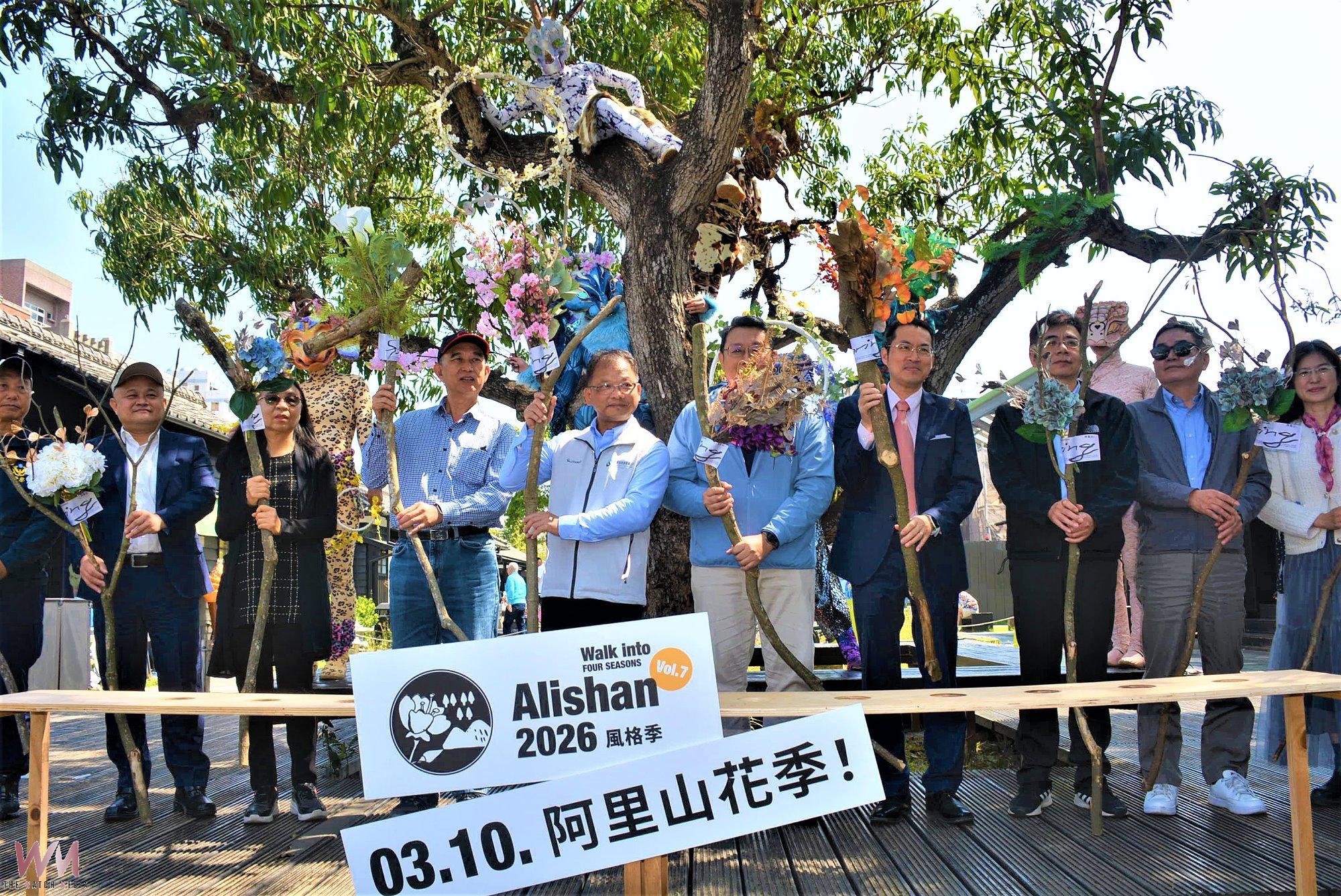 面具藝術展開櫻與音對話 揭開今年阿里山花季序幕 - https://www.watchmedia01.com