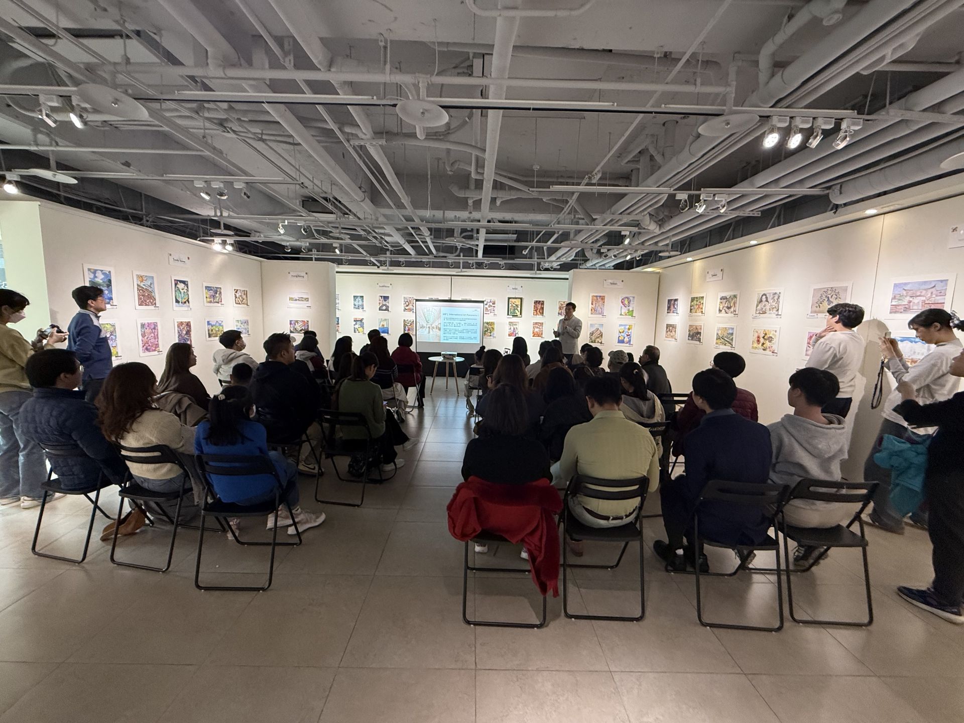 IAP國際藝術展桃園A8藝文中心展覽現場