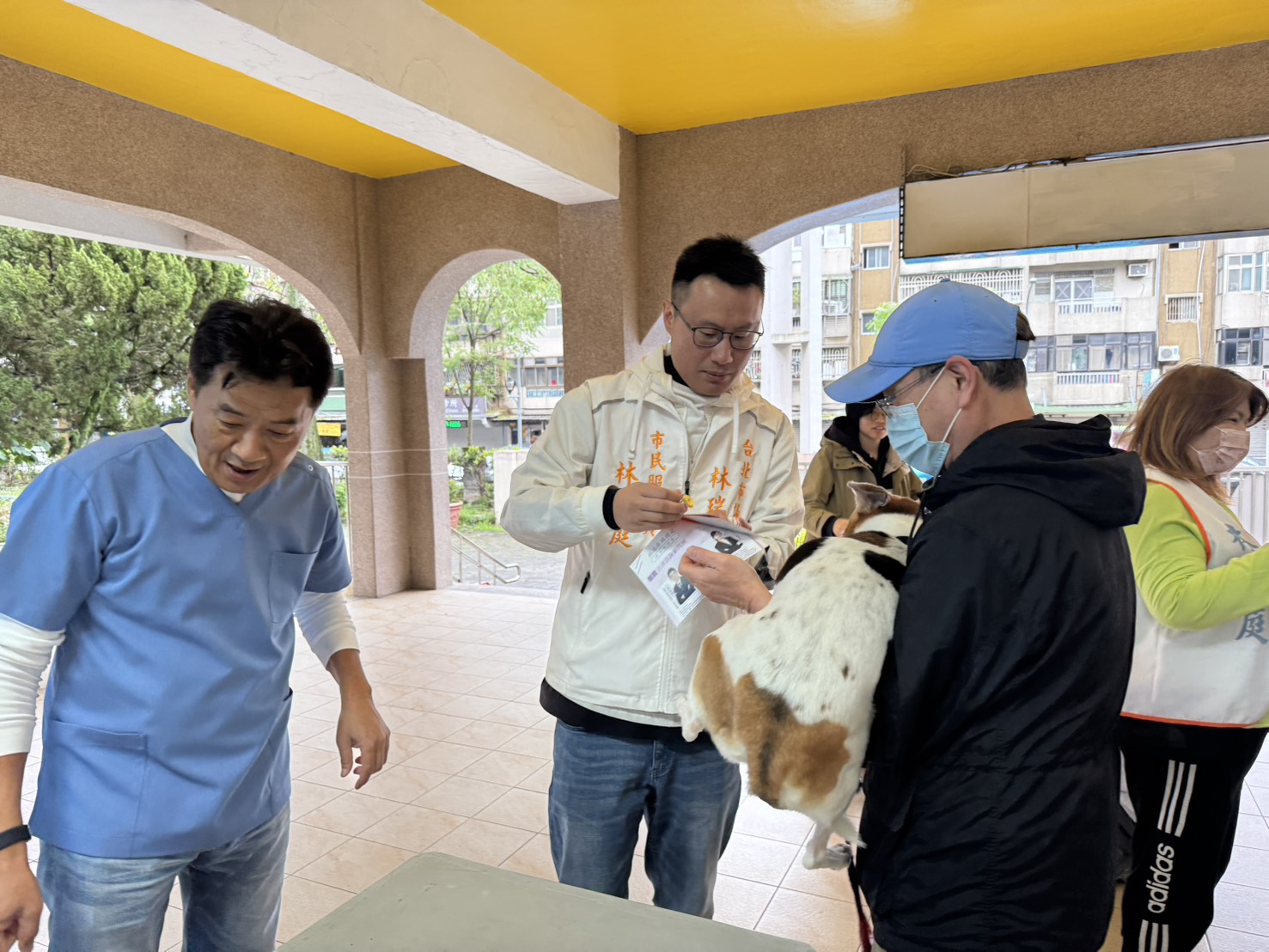 林揚庭寵物健檢系列活動今年邁入第四年，提供毛孩免費健檢與疫苗施打。(資料照片)
