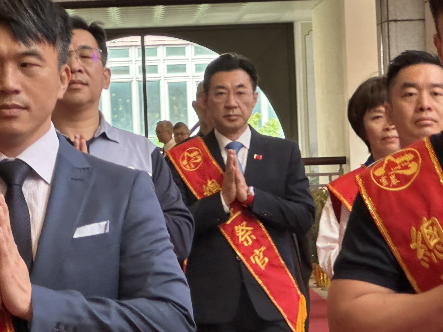江啟臣出席清明護國大悲懺法會 結合軍魂與慈悲祈願臺海和平