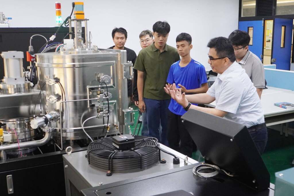 ▲大葉大學電機系半導體專班正式開訓。(圖/記者林明佑翻攝)