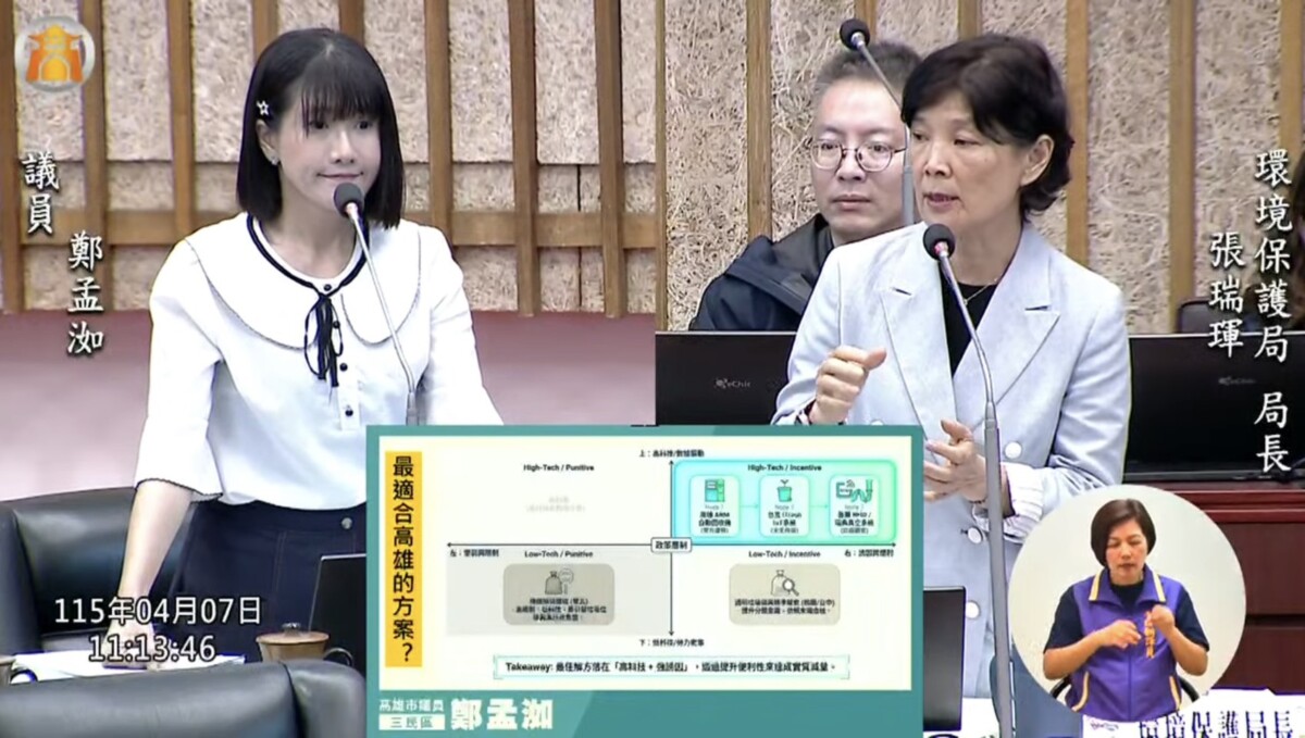 從源頭減量到智慧管理　鄭孟洳推高雄垃圾治理新思維
