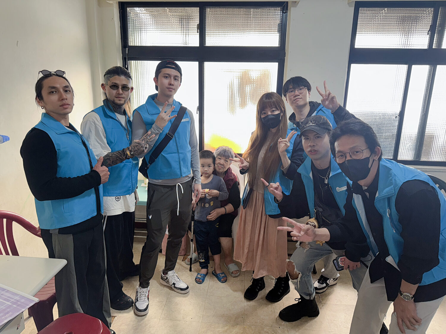 公益行動強調人與人之間的溫度,透過長期且穩定的付出,孫安佐與團隊盼打造持續流動的善意循環。(圖/台灣萌愛公益協會 提供)