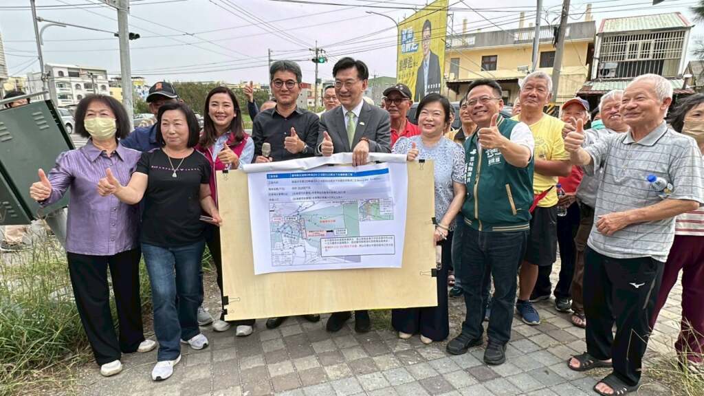 ▲劉建國邀內政部董建宏次長南下雲林，提升城鄉新風貌與排水韌性。（圖／記者劉美君翻攝）