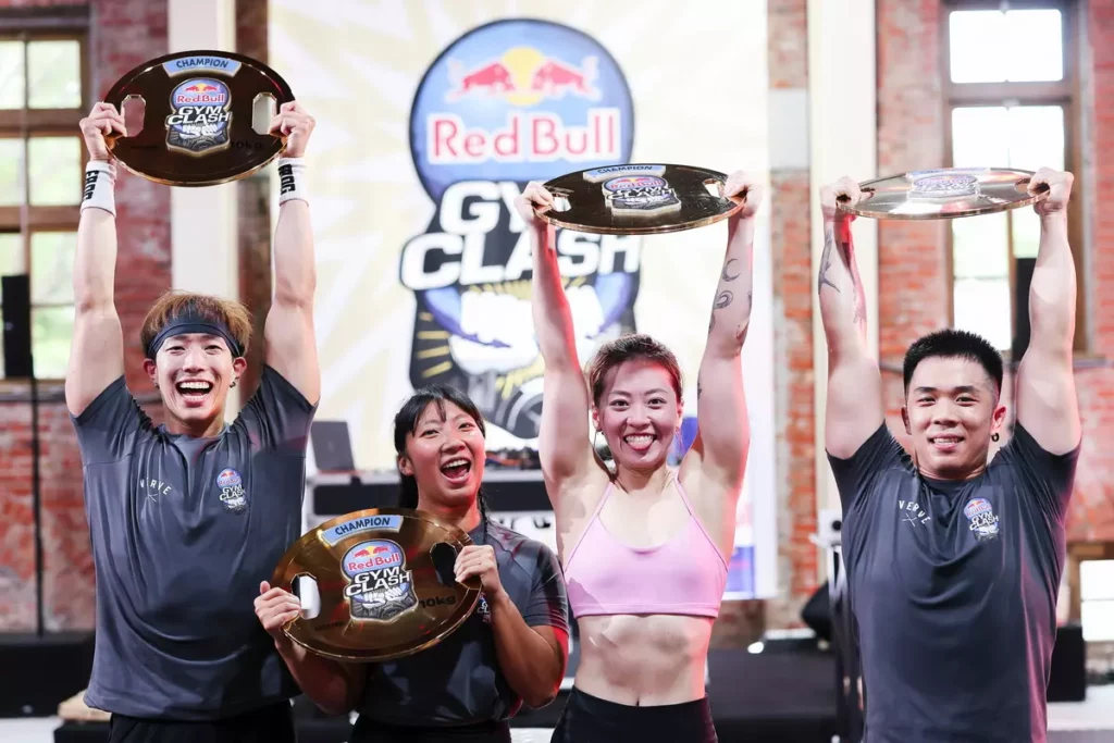 去年首屆Red Bull Gym Clash賽事由Tumaz Strong代表台灣遠征希臘雅典。(Red Bull提供)