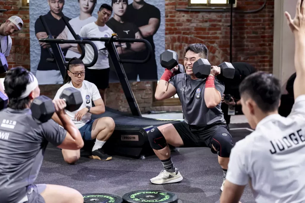 Red Bull Gym Clash賽事特點為由兩男兩女組成的團隊共戰,相當考驗團隊默契和競賽策略。(Red Bull提供)