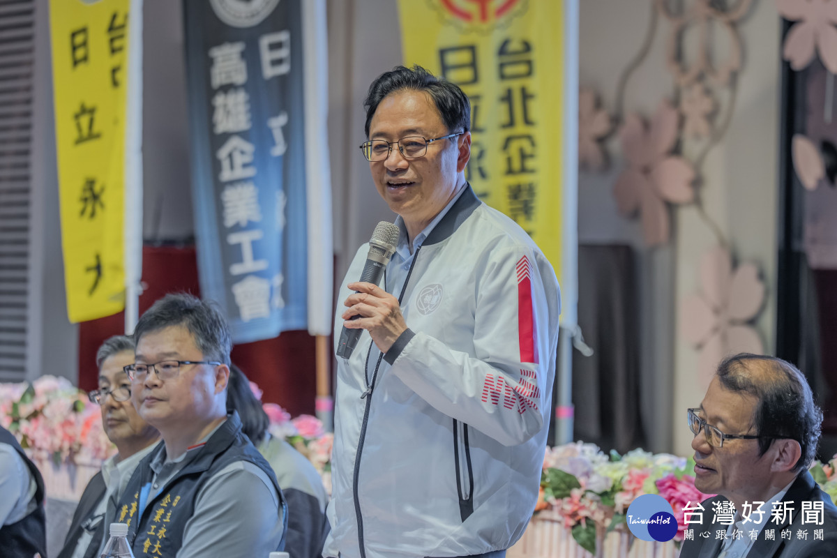 張市長致詞。