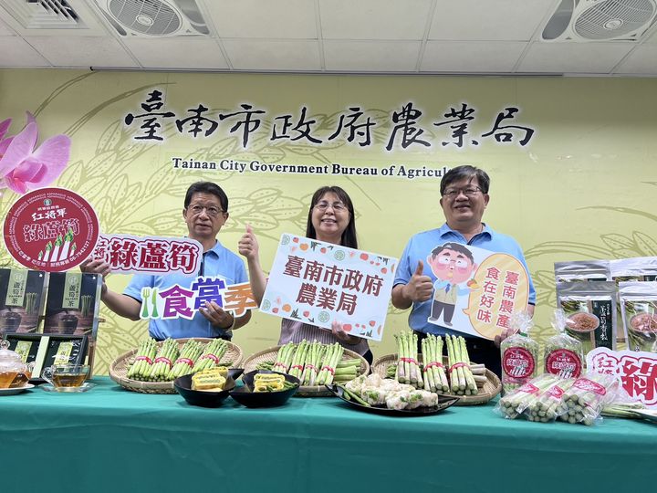 春日台南綠意上桌「蘆筍鮮味輕旅行」假日農市週末登場