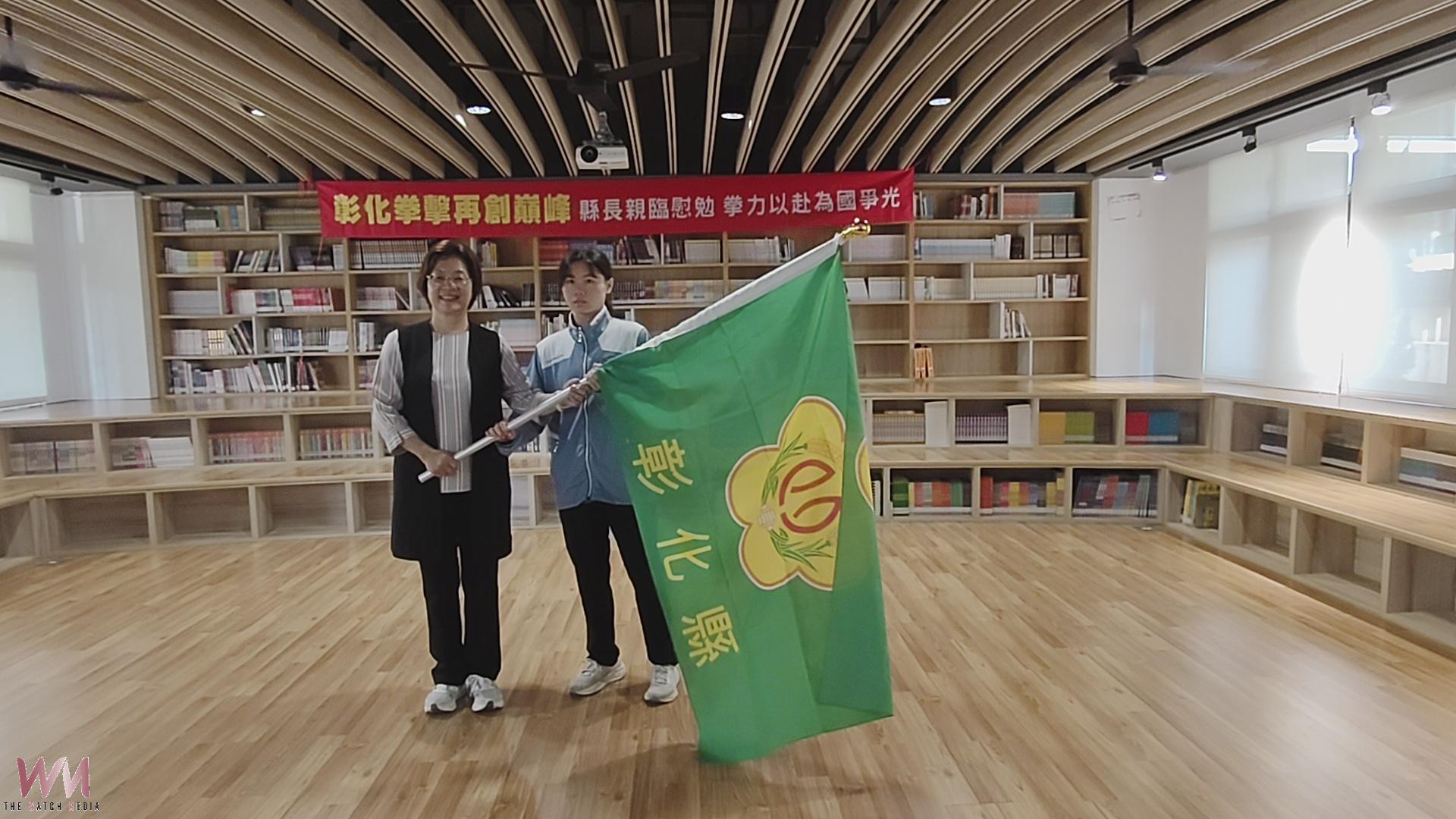 (有影片)/全國最多!彰化14名拳擊國手出征國際 王惠美授旗打氣 - https://www.watchmedia01.com
