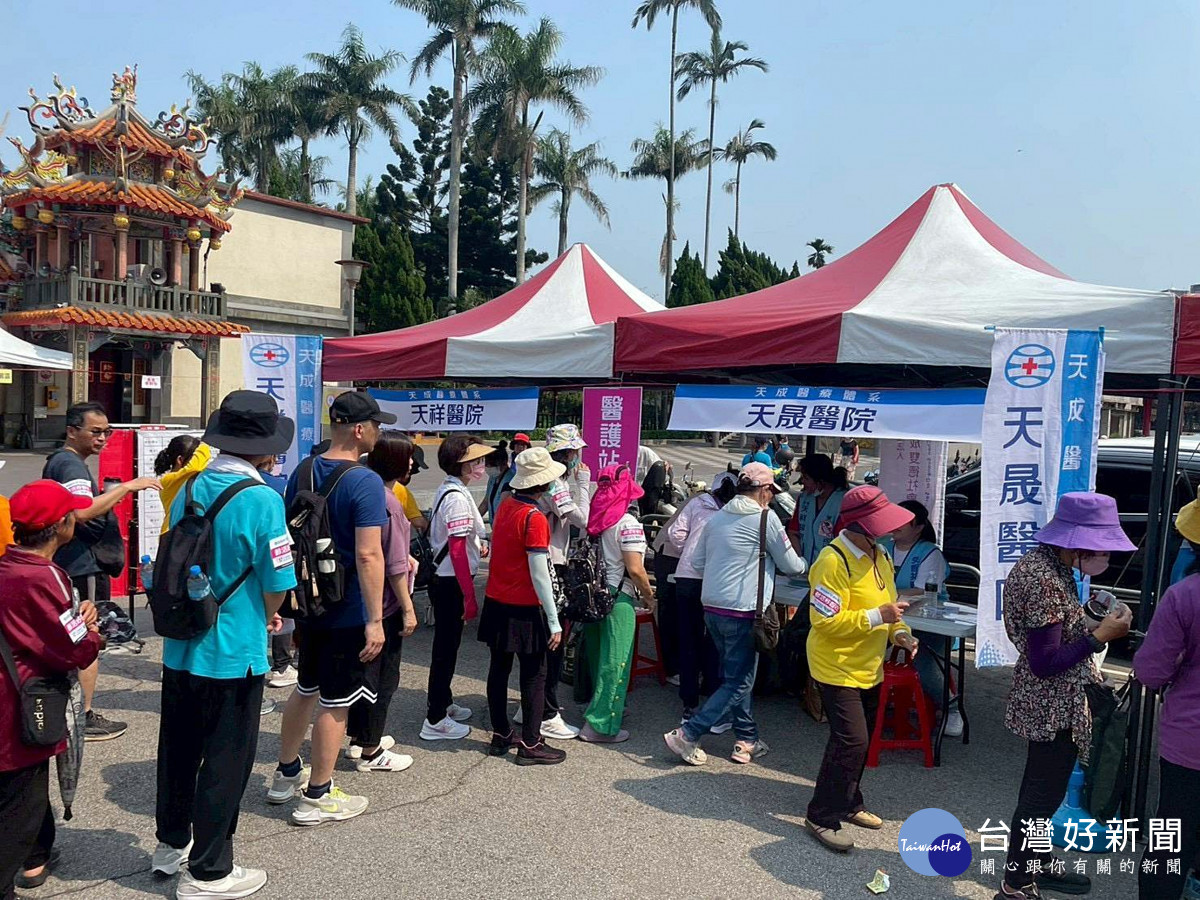 天成醫療體系攜手復旦里 千人健走推動失智友善社區